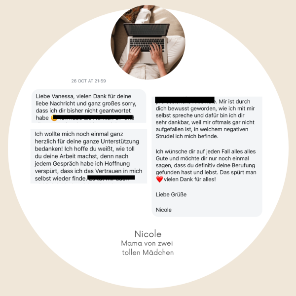Beige Minimalist Testimonial Instagram Post